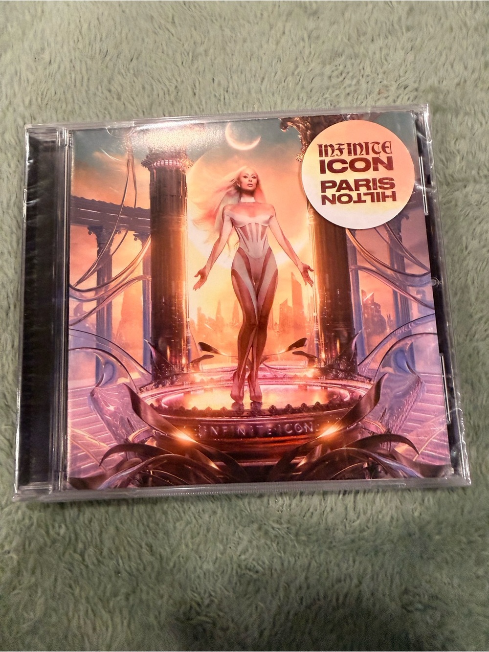 Paris Hilton Infinite Icon CD 2024 New Sealed Pop Album Sia Meghan Trainor